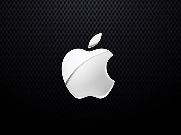 white-apple-logo